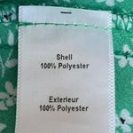 Likely  Green Sleeveless Sweetheart Ruched Julianne Floral Peplum Top Size S Photo 7