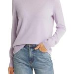 C by Bloomingdales Women's XL 100% Cashmere Crew Neck Sweater Serenity Blue Photo 0