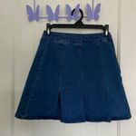 SO EUC |  junior’s high rise denim tennis skirt — size 1/25‎ Photo 0