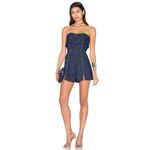 Alexis  Black Martyna Strapless Romper Size Large‎ Photo 1