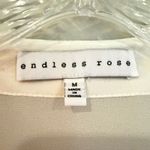 Endless Rose  Floral Embroidered Tunic Top Women's M White Boho Hippie Dainty Photo 4