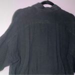 Free People XS Long Sleeve Top Black Gauze Muslin Cotton Photo 6