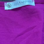 Vibrant Pink Wrap Top Size L Photo 1