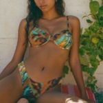 Out From Under Ivy Printed Underwire Bikini Top NWT Photo 2