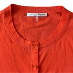 Trina Turk  bright orange Cardigan Photo 1