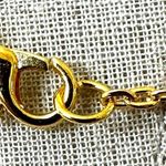 Dainty Puffy heart Pendant necklace Gold Photo 7