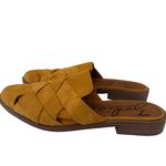 Zodiac  Hendrix woven flats mules Shoes  in a yellow/mustard  Size 8 Photo 2