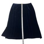 Flared Navy velvet skirt 70d Size undefined Photo 1