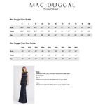 Mac Duggal  67118 Sequin Plunge V-Neck Ball Gown Photo 11