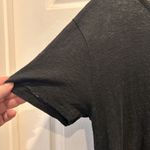 Everlane Womens Dress Large 100% Linen Lightweight TShirt Minimal Beachy Black Photo 3
