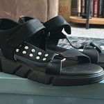 Dirty Laundry  Black Studded Sandals Photo 0