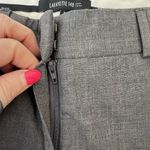 Lafayette 148  Size 2 Trouser Pants Virgin Wool Stretch New York Mid Rise Gray Photo 4