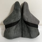 Vionic  Wedge Stanton Pull On Gray Suede Comfort Orthotic Ankle Bootie Sz‎ 9 Photo 1