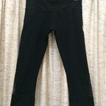 Lorna Jane Crop Black Mesh Leggings Photo 0