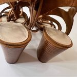 Marc Fisher  Paradox Gladiator Lace Tie Sandals Size 6.5 Boho Lace Up strappy‎ Photo 6