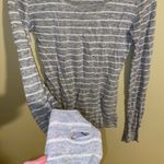 Delia's Striped Sweater with Thumb Hole Photo 2