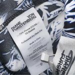 Diane Von Furstenberg  Palm Tree Print Silk Edna Short Photo 4