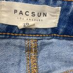 PacSun Multi Colored Panel Denim Skirt Photo 3