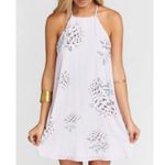 Show Me Your Mumu  Lavender Floral Gomez Mini Dress NEW XS Photo 3