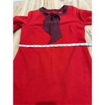 Boden red shift dress with bow sz 10 Red Photo 5