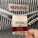 Merona FINAL MARKDOWN  seersucker slacks 10 Photo 2