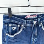 Cowgirl Hardware Girls Sz 12 Blue Denim Jeans Photo 2