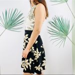 ZARA  LEAF PRINT MINI DRESS Photo 1