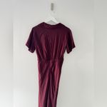 Reformation Danika Midi Dress in Prune M Photo 6