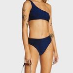 Dolls Kill Sunday Brunch LA Swim Metallic One Shoulder Bikini NWT Photo 0