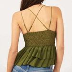 Free People ✨SALE Olive Sparrow Adella Cami Top Size XS NWT Photo 1