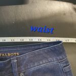 Talbots Women curvy bootcut sz 12 dark wash denim jeans Photo 8
