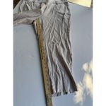 J.Jill  Pants Women’s Beige Linen Blend CropCuffed Hem Chinos Stretch Waist Sz Lp Photo 5