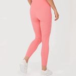 Aerie  Offline Goals High Waisted 7/8 Leggings Coral, Size Small Photo 1