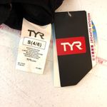 Tyr. Womens Anzan Mia Bikini Top Active Swimwear Medium Support Blue Black S 4/6 Photo 3