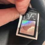 Diane Von Furstenberg  DVF Pencil Skirt Kimmie Sz 6 Black Stretch Side Zip Career Photo 4