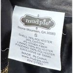 Mud Pie Women's Top Striped Zip Front Vest Closure Pockets Sleeveless Small Photo 5