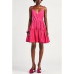 Molly Bracken Lili‎ Sidonio X  Dress Navy Mini Cotton Adj Straps Large Photo 1