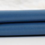 Balenciaga Blue & White Leather Logo Everyday Trifold Mini Compact Wallet Photo 5