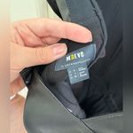 Maeve  Ruffled Vegan Leather Mini Dress Size 6 Photo 6