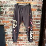 Natural Life  Quinn Peace Graphic Charcoal Jogger Sweatpants, M Photo 2