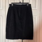 Vintage Black Corduroy Knee Length Pencil Skirt Size undefined Photo 7