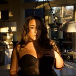 SheIn Black ruffle Formal Gown Photo 4