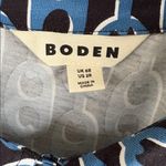 Like New Boden Laura Chain Link Jersey Knit Midi Dress Size 2 Blue Photo 5