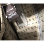 Frye Mini Melissa Leather Crossbody Bag Grey Distressed Photo 5