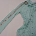 Splendid Button-Down Green Shirt -Size S Photo 2