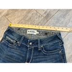 Ariat Real Denim Jeans 29S 29 Short Bootcut Boot Denim 1391 Riding Whipstitch Photo 4