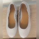 Vionic  ALEXA Baby Blue Lizard Leather Slip-On Ballet Flats Comfort Size 8 Photo 4