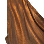 Barney's  New York SILK Drape Neck Tank Shell XS Sleeveless Summer Bronze Career Photo 4