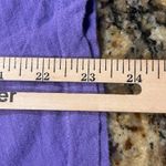 American Eagle  Purple Peace Love Graphic Long Sleeve Tee Women Large Y2K Photo 3