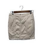 Free People  Dusty Pink Mini Denim Skirt Size 4 Stretch Photo 1